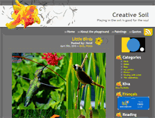 Tablet Screenshot of creativesoil.ca